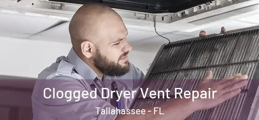 Clogged Dryer Vent Repair Tallahassee - FL